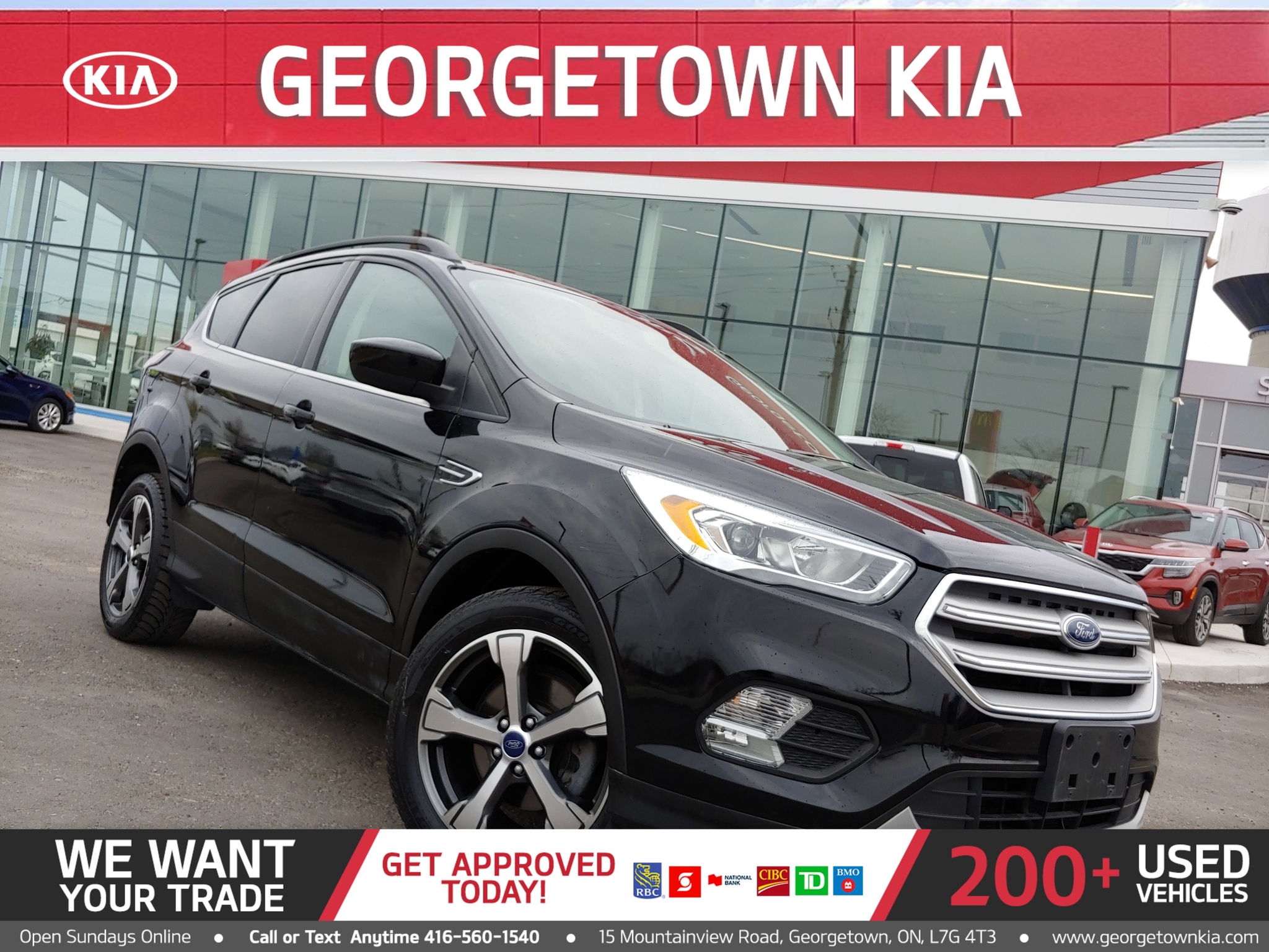 2017 Ford Escape in Georgetown, ON | Georgetown Kia ...