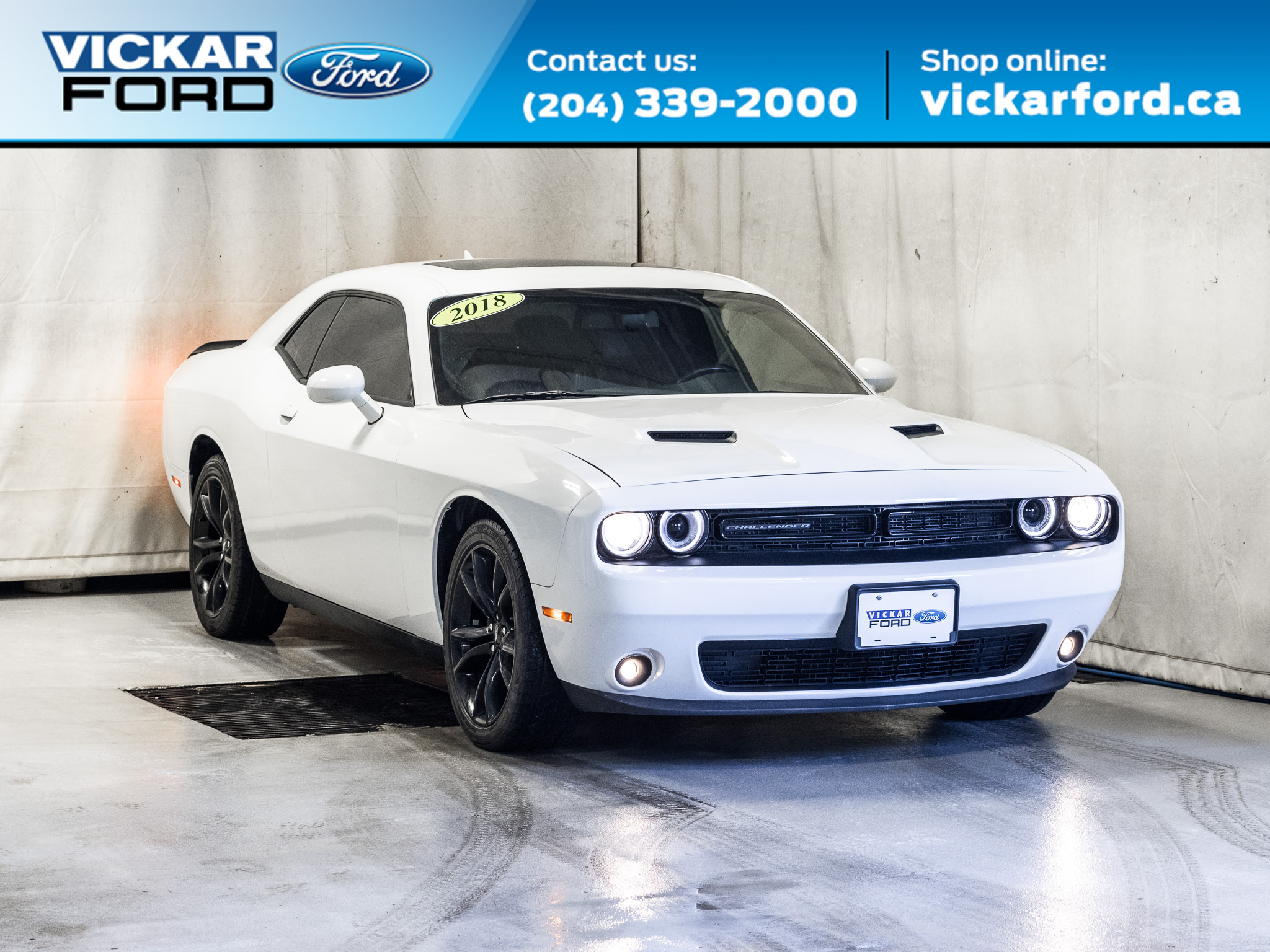 2018 Dodge Challenger in WINNIPEG, MB | Vickar Dealer Group