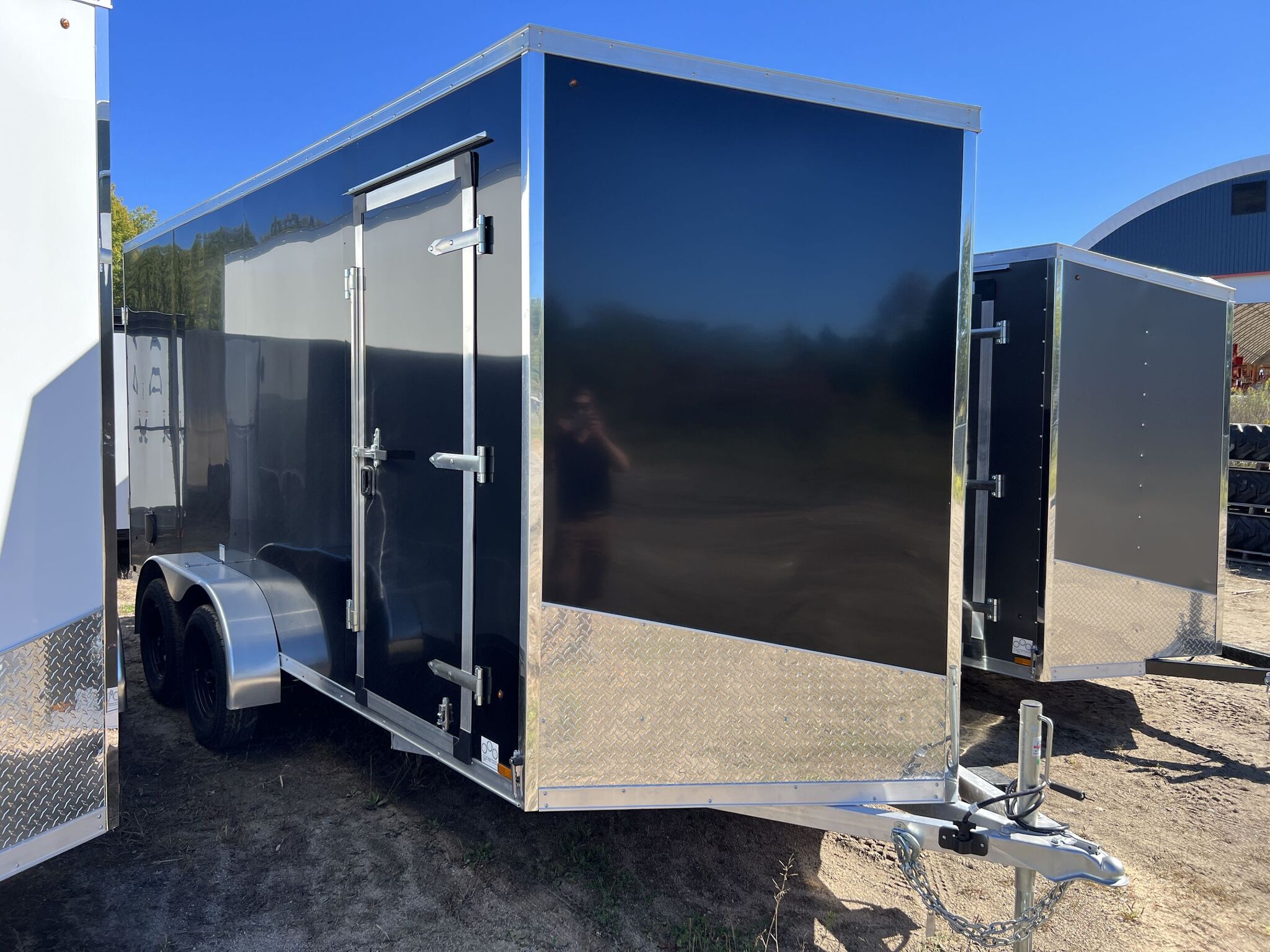 2023 Amera-Lite ALDR716TA2 Aluminum Enclosed Trailer 7x16ft 7000lbs ...