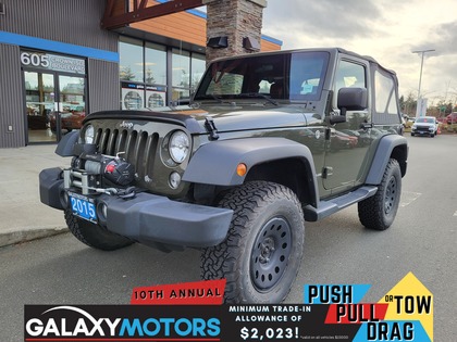 Jeep Wrangler for sale in Duncan, BC | Galaxy Motors Duncan