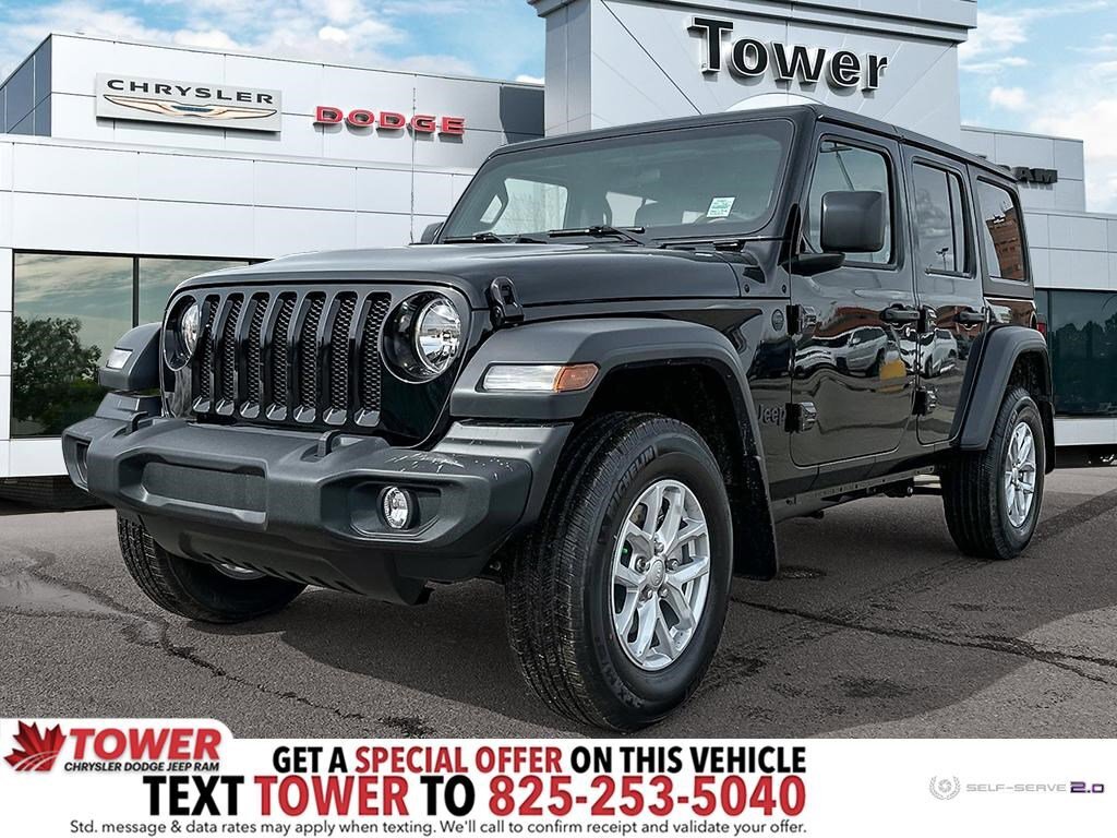 2023 Jeep Wrangler in Calgary, AB | Tower Chrysler - 1C4HJXDGXPW646802