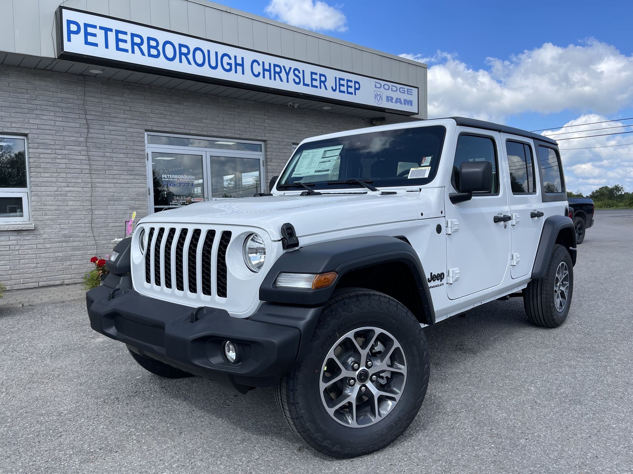 2024 Jeep Wrangler in Peterborough, ON - Peterborough Chrysler Plymouth ...