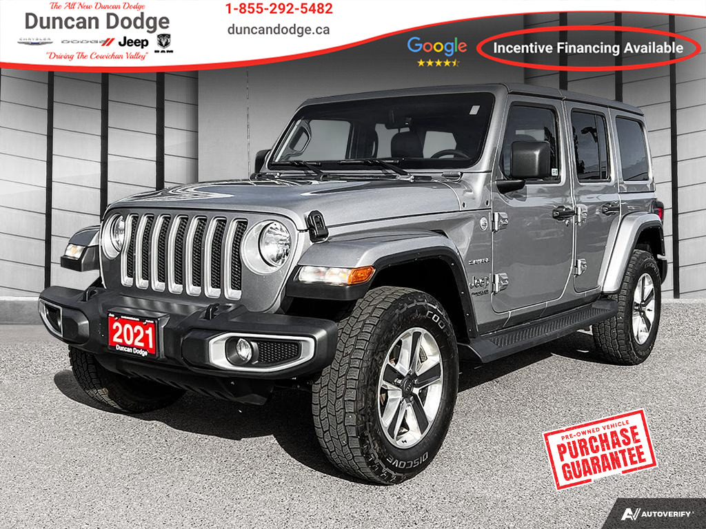 2021 JEEP WRANGLER in Duncan, BC - Duncan Dodge - 1C4HJXEN9MW689309