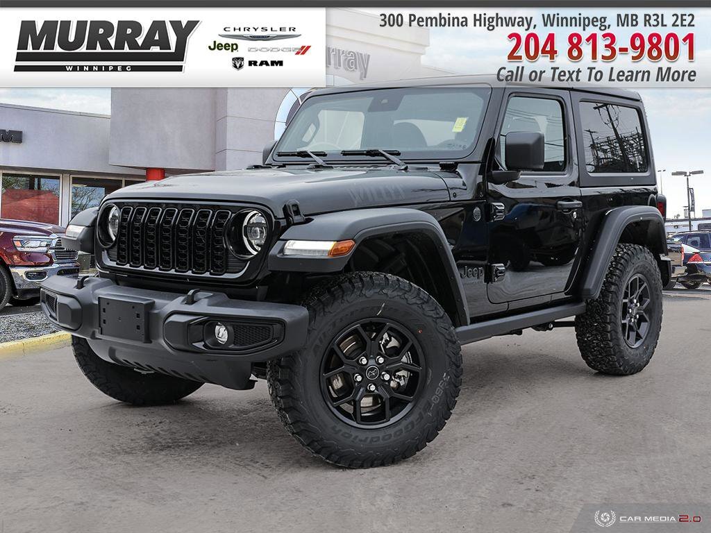 2024 Jeep Wrangler in Winnipeg, MB | Murray Jeep Ram Winnipeg ...