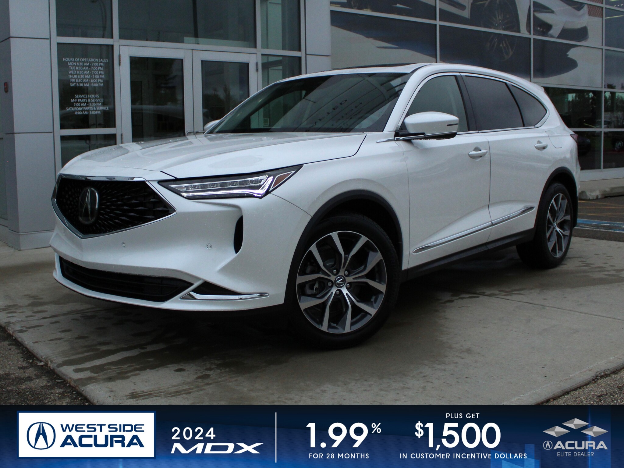 2024 Acura MDX in Edmonton, AB - WESTSIDE ACURA - 5J8YE1H45RL801697