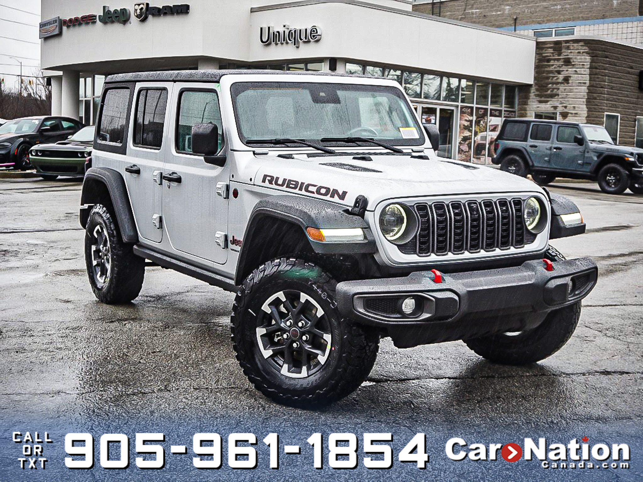 2024 Jeep Wrangler in Burlington, ON | Unique Chrysler - 1C4PJXFG7RW219329